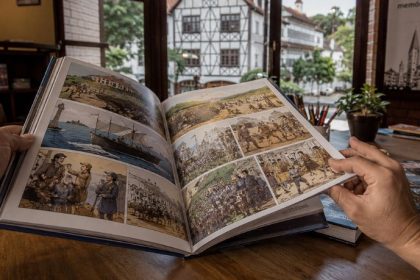 História de Santa Catarina em quadrinhos: como Blumenau transforma educação e cultura em linguagem visual acessível
