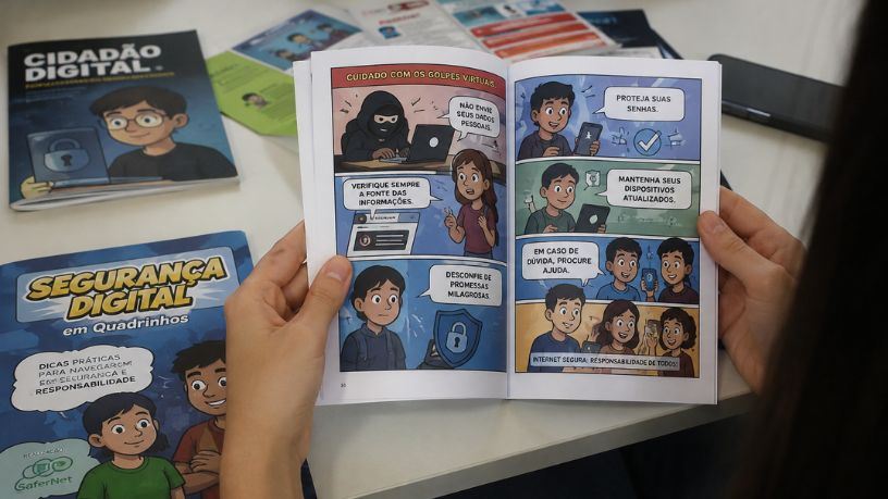 A Importância do Uso de Narrativas Gráficas e da Revista em Quadrinhos na Prevenção de Crimes Virtuais