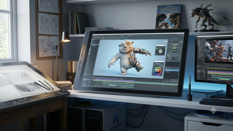 Como a tecnologia está transformando os desenhos animados e mudando o futuro da animação