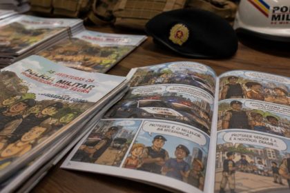 Gibi da PMMG: Como a Polícia Militar de Minas Gerais Usa os Quadrinhos para Aproximar a Farda das Crianças