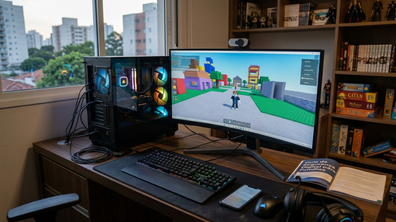 Roblox amplia participação de adolescentes no Brasil e coloca segurança digital no centro do debate geek