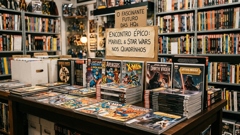 Marvel e Star Wars vão se encontrar nos quadrinhos: o que o primeiro crossover revela sobre o futuro das HQs